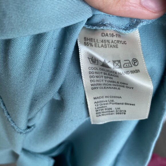 Darling London - Formal Dress (Blue - Minimalist) - Picture 7 of 7